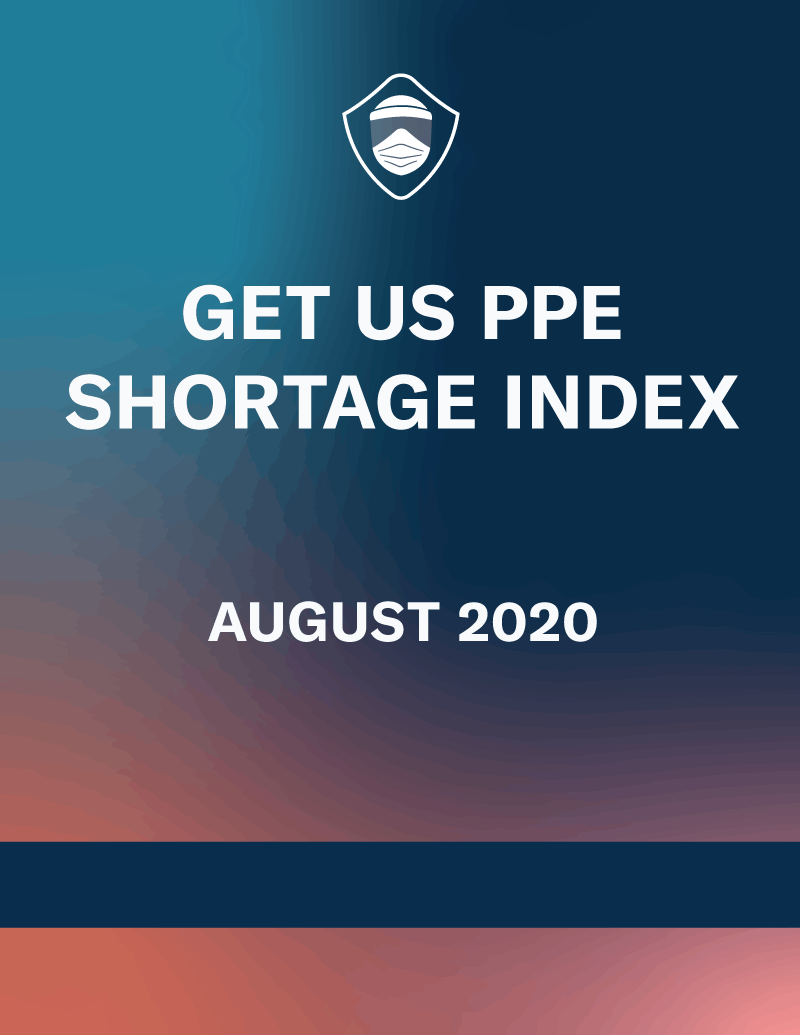Get Us PPE Shortage Data Index August 2020 PDF cover