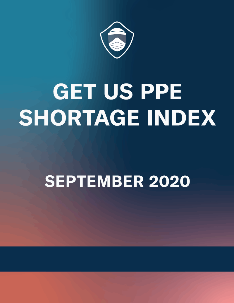 Get Us PPE Shortage Data Index September 2020 PDF cover