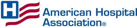 American Hospital Association logo, Get Us PPE partner